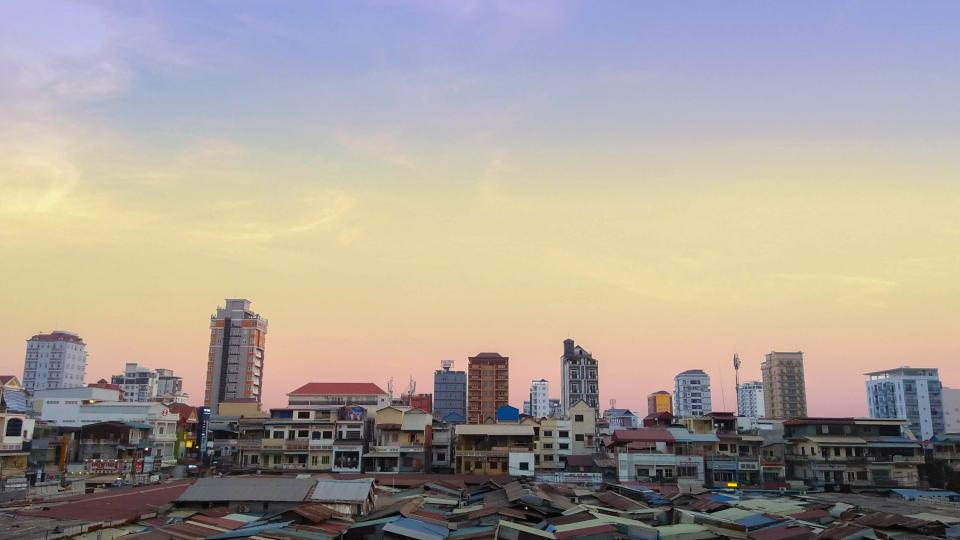 Phnom Penh skyline