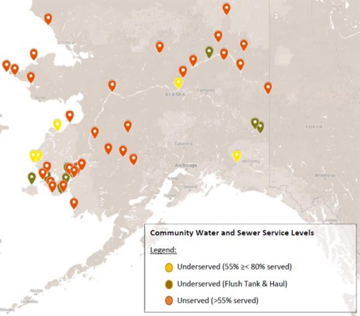 Service level map