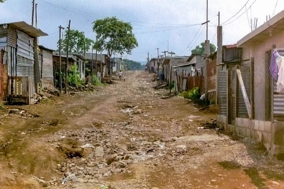 Condition of streets before