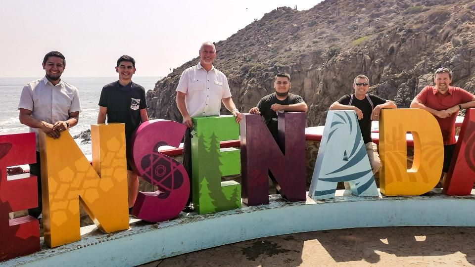 Directors visiting Ensenada