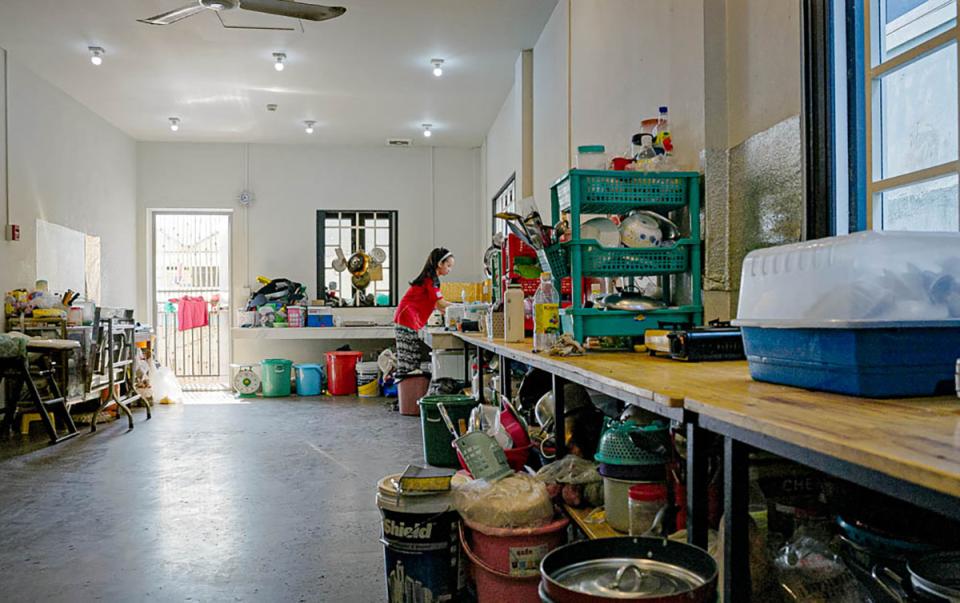 Kitchen at the MTW dormitory