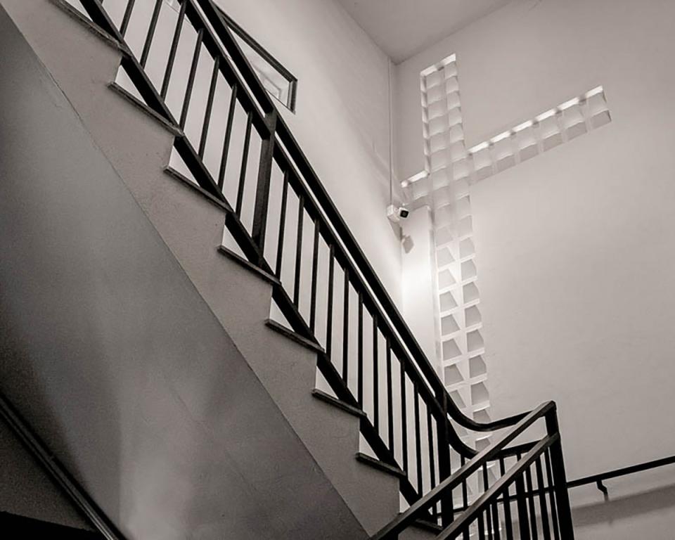 Interior stairway