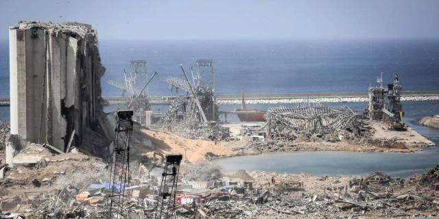 Damages after 2020 Beirut explosions
