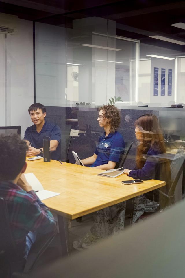 Cambodia office meeting. 
